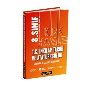 Startfen Yayınları 8. Sınıf İnkılap Tarihi 40 Haftalık Kazanım Deneme
