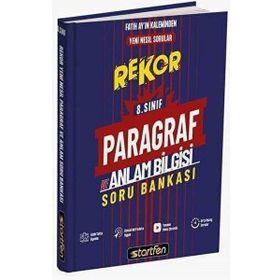 Startfen Yayınları 8. Sınıf Paragraf ve Anlam Bilgisi Rekor Soru Bankası