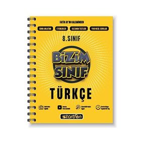 Startfen Yayınları 8. Sınıf Türkçe Bizim Sınıf Defter