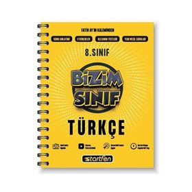 Startfen Yayınları 8. Sınıf Türkçe Bizim Sınıf Defter