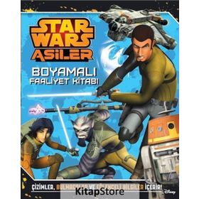 Starwars Asiler Boyamalı Faaliyet Kitabı - kollektif