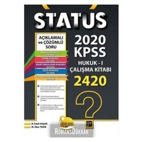 Status 2020 KPSS Hukuk - 1 Çalışma Kitabı