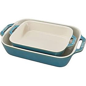 Staub 2 Dikdörtgen Fırın Kabı Seti