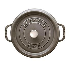Staub 405002460 Yuvarlak Grafit Gr Döküm Tencere