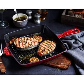 Staub 405011100 Kırmızı 26 cm Izgara Tavası