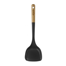 Staub 405031010 Silikon Wok Spatula 30 cm Siyah