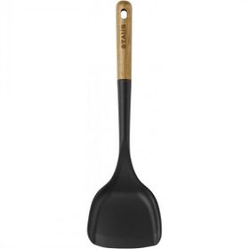 Staub 405031010 Silikon Wok Spatula 30 cm Siyah