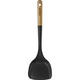 Staub 405031010 Silikon Wok Spatula 30 cm Siyah