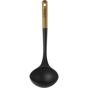 Staub 405031040 Silikon Çorba Kepçesi 30 cm Siyah