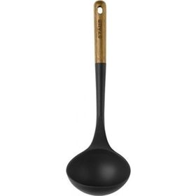 Staub 405031040 Silikon Çorba Kepçesi 30 cm Siyah