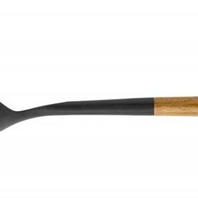 Staub 405031040 Silikon Çorba Kepçesi 30 cm Siyah