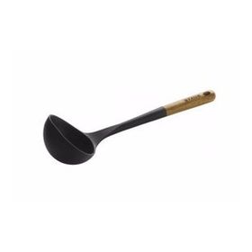 Staub 405031040 Silikon Çorba Kepçesi 30 cm Siyah