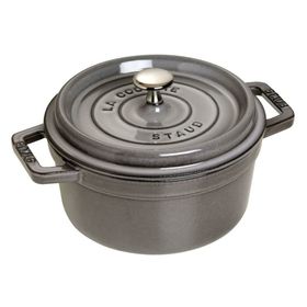 Staub 405093040 Yuvarlak Gri 20 cm Döküm Tencere