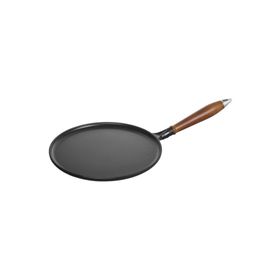 Staub 405095250 28 cm Döküm Krep Tavası siyah