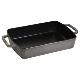 Staub 405103240 Döküm Demir Dikdötgen Fırın Kabı