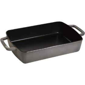 Staub 405103240 Döküm Demir Dikdötgen Fırın Kabı