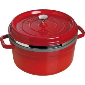 Staub 405106010 Buharda Pişirmeli 26 cm Kiraz Döküm Tencere