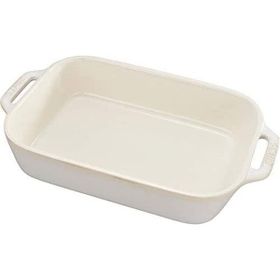 Staub 405108110 Seramik Dikdörtgen Fırın Kabı