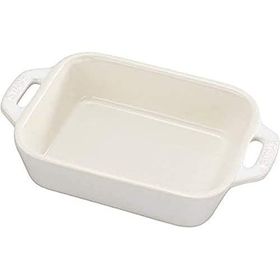 Staub 405108110 Seramik Dikdörtgen Fırın Kabı