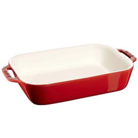 Staub 405108120 Kiraz Seramik 20x16 cm Fırın Kabı