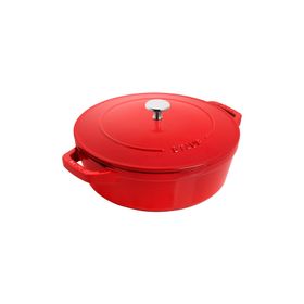 Staub B 24 cm Kiraz Derin Döküm Tencere