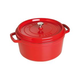 Staub B La Cocotte 24 cm Kırmızı Yuvarlak Döküm Tencere