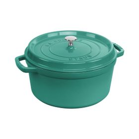 Staub B La Cocotte 28 cm Turkuaz Döküm Tencere