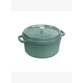 Staub B La Cocotte Yuvarlak Okaliptus 28 cm Döküm Tencere