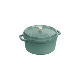 Staub B La Cocotte Yuvarlak Okaliptus 28 cm Döküm Tencere