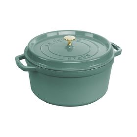 Staub B La Cocotte Yuvarlak Okaliptus 28 cm Döküm Tencere