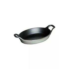 Staub Döküm 15 cm Gri Oval Sahan