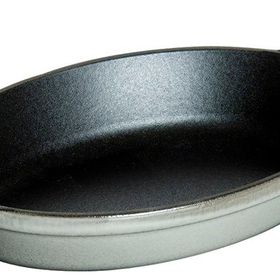 Staub Döküm 15 cm Gri Oval Sahan