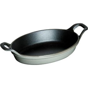 Staub Döküm 15 cm Gri Oval Sahan