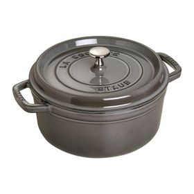 Staub Grafit Gri 24 cm Döküm Tencere