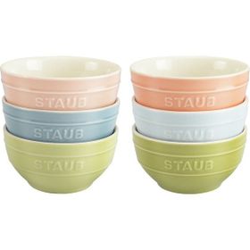 Staub Macaron 6'lı 12 CM Seramik Kase Seti