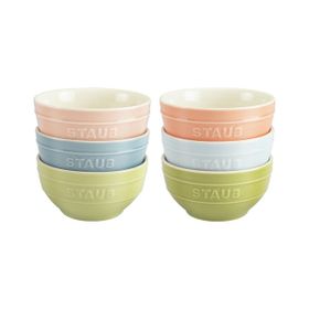 Staub Macaron 6'lı 12 CM Seramik Kase Seti