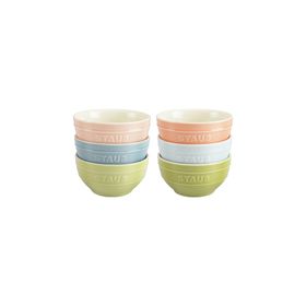 Staub Macaron 6'lı 12 CM Seramik Kase Seti
