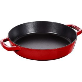 Staub POELE 2 ANSES CERISE 26 cm Döküm Izgara Tava
