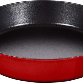 Staub POELE 2 ANSES CERISE 26 cm Döküm Izgara Tava