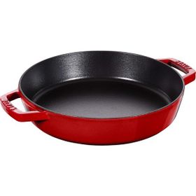 Staub POELE 2 ANSES CERISE 26 cm Döküm Izgara Tava