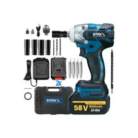Staxx Power Germany BL Motor 58 V 10 Ah Çift Torq Somun Sıkma Sökme Bijon Matkap