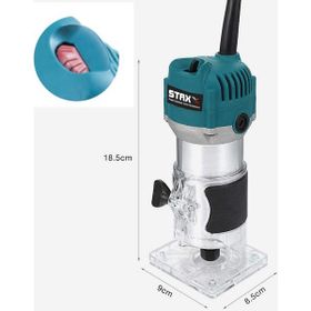 Staxx Power Pro 6 Kademe Devir Ayarlı 1600 W Formika Traşlama Freze Makinesi