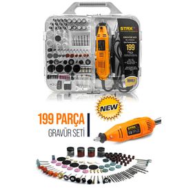 Staxx Power SUPER199 199 Parça 500W Devir Ayarlı Hobi Gravür Makinesi