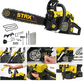 Staxx Power TT-58 4.3 hp 50 cm Pala Tam Professional Çift Egzoz Ağaç Motoru Motorlu Testere