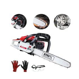 Staxx Power Turbo 520 Benzinli Testere 4.3 Hp Kırmızı Ağaç Kesme Motoru
