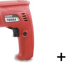 Stayer TM6BA Kırmızı 400 W 6 mm Darbesiz Matkap + S125Q Akdeniz Taşınabilir Şarj Cihazı