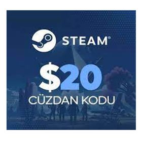 Steam 20 USD Cüzdan Kodu