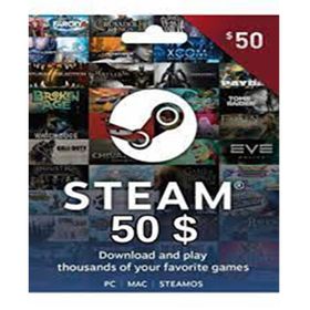 Steam 50 USD Cüzdan Kodu