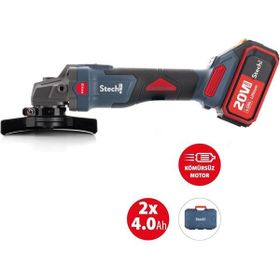 STECHEND SX44 2x4 Ah Akülü Avuç Taşlama Makinesi