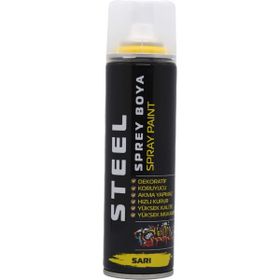 Steel 200 ml Sarı Sprey Boya
